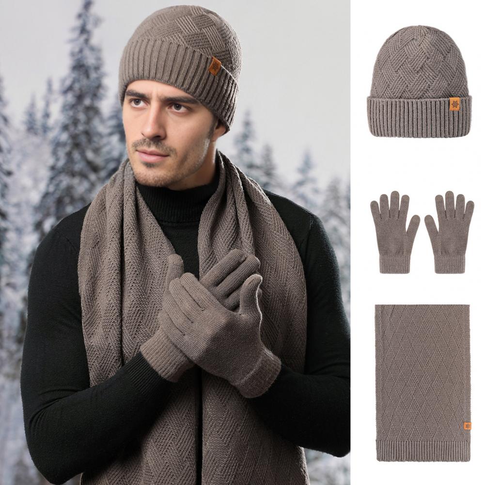 Winter Glove Insulated - Conjunto Masculino de Inverno em Acrílico