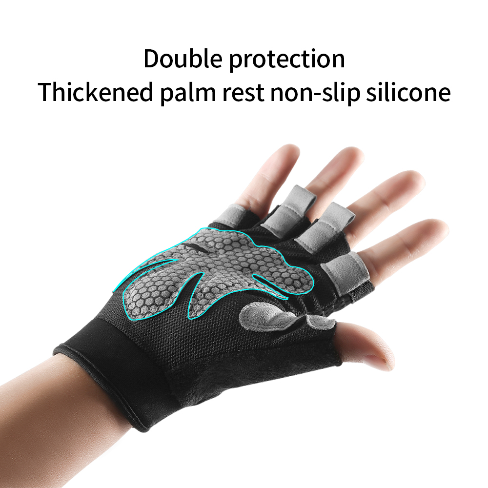 Workout Glove Gym - Luvas de meio dedo para academia,
