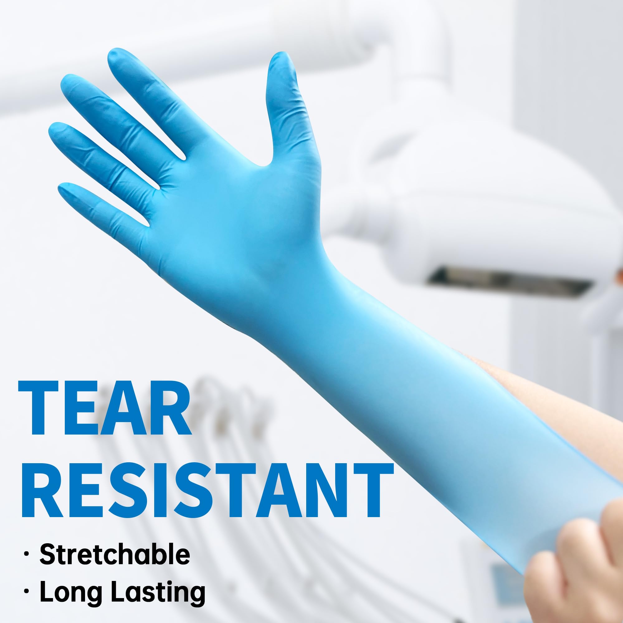 Exam Glove Nitrile - Luvas descartáveis para exame de nitrilo