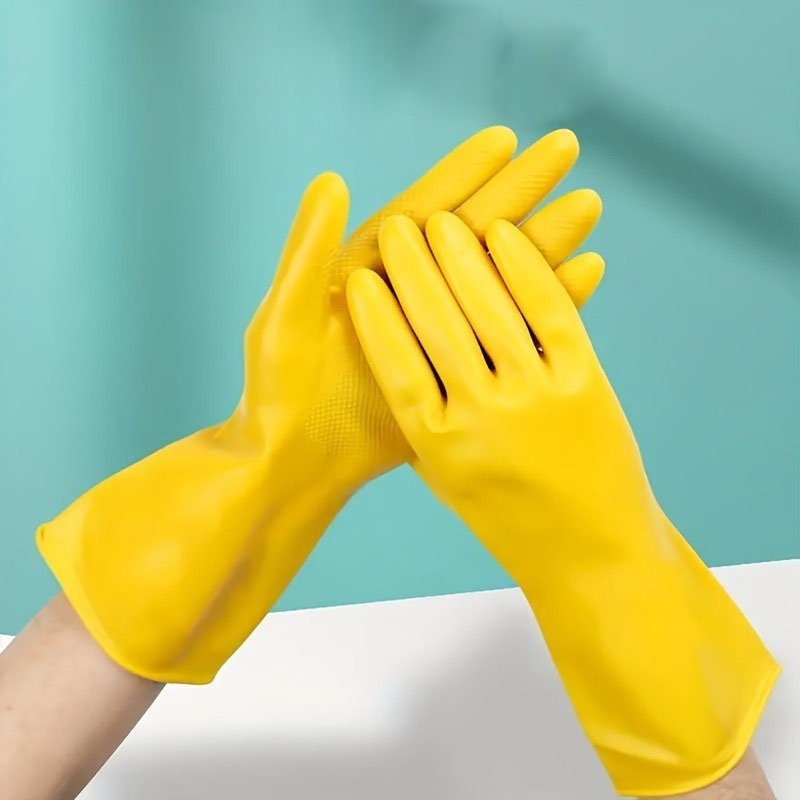 Dish Glove Rubber - 1 Par (2 peças) de Luvas