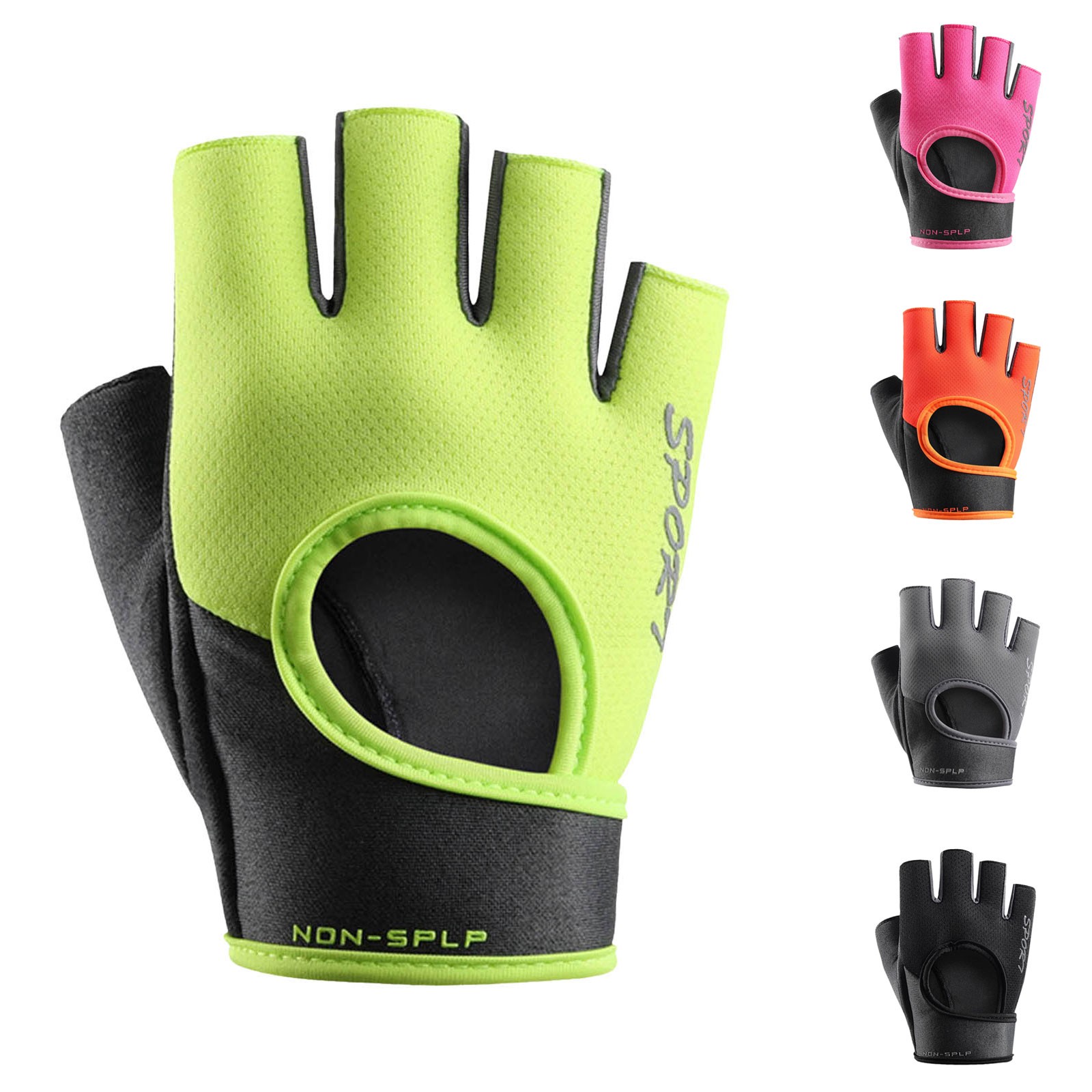 Workout Glove Gym - Ciclismo esporte metade do dedo luvas