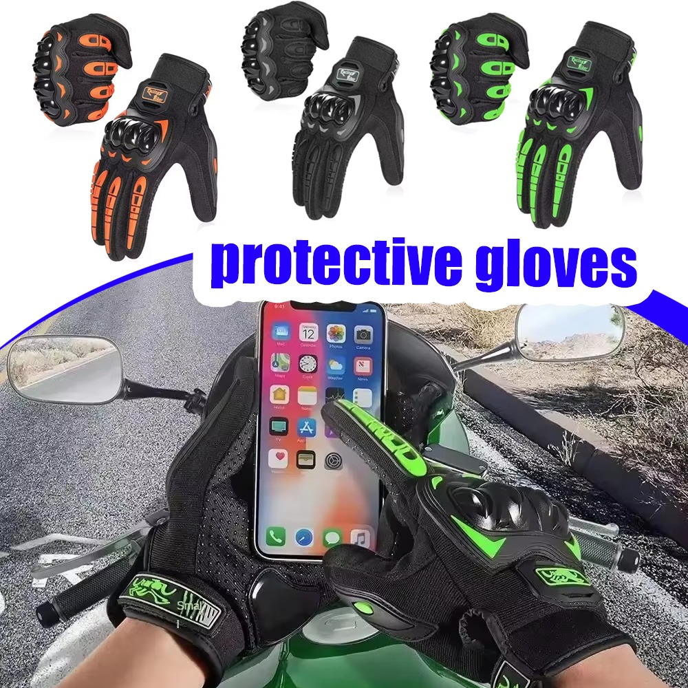 Motorcycle Glove Knuckle - Luvas de motocicleta para verão, luvas