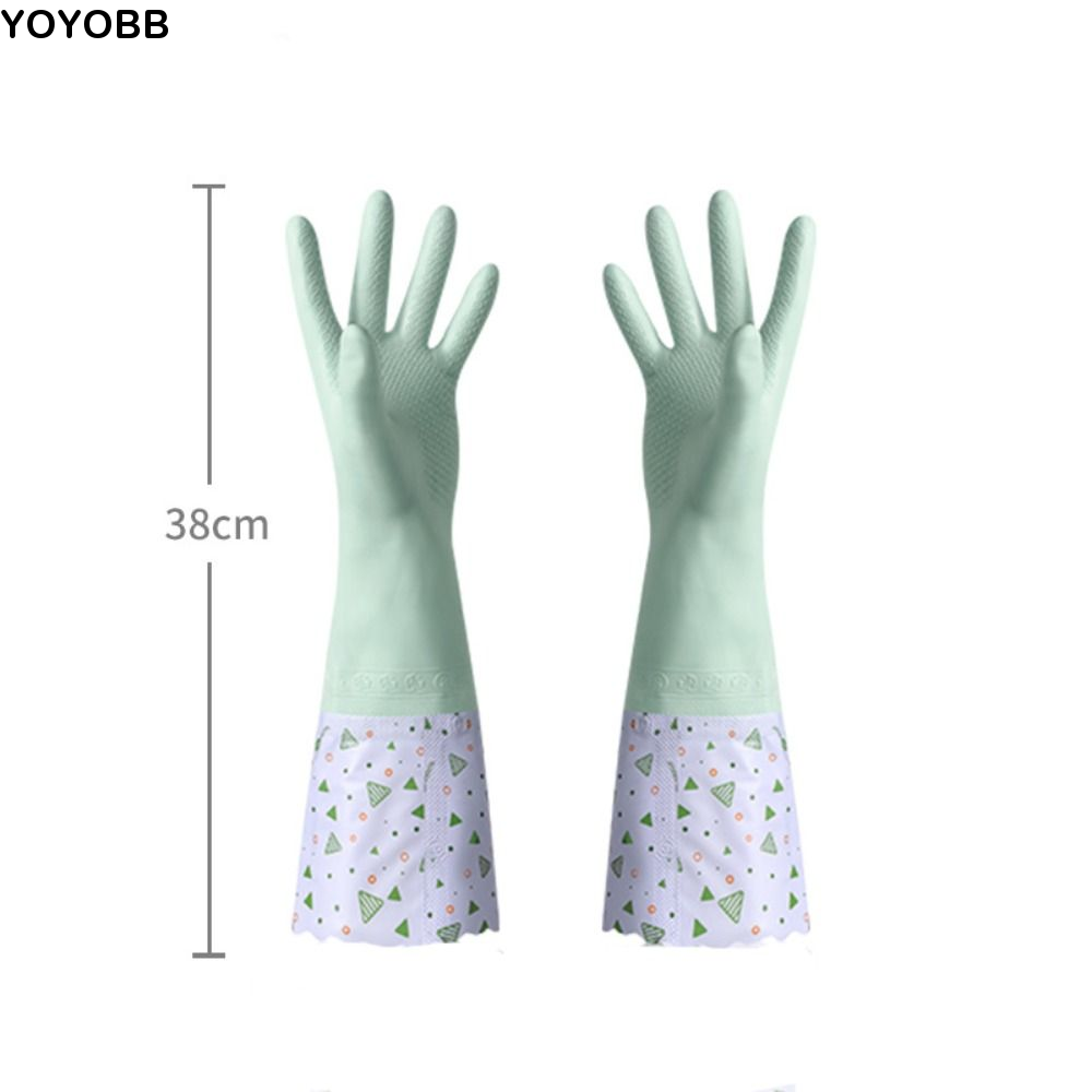 Dish Glove Rubber - Luvas de Látex para Lavar Louça