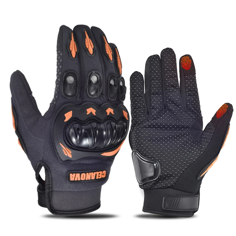 Motorcycle Glove Knuckle - Novos homens bicicleta luvas da motocicleta