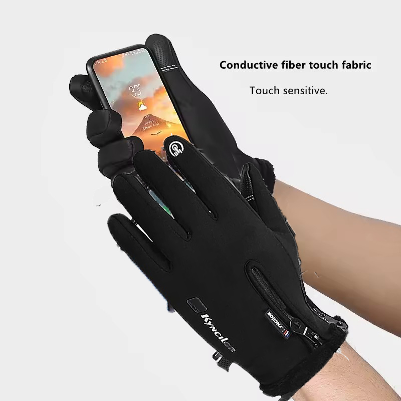 Ski Glove Waterproof - Kyncilor luvas de motocicleta inverno quente