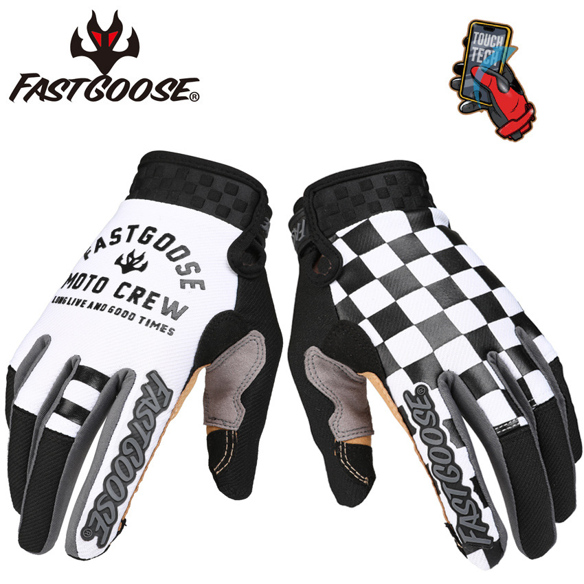 Cycling Glove Padded - Fastgoose motocross mx luvas esportivas retro