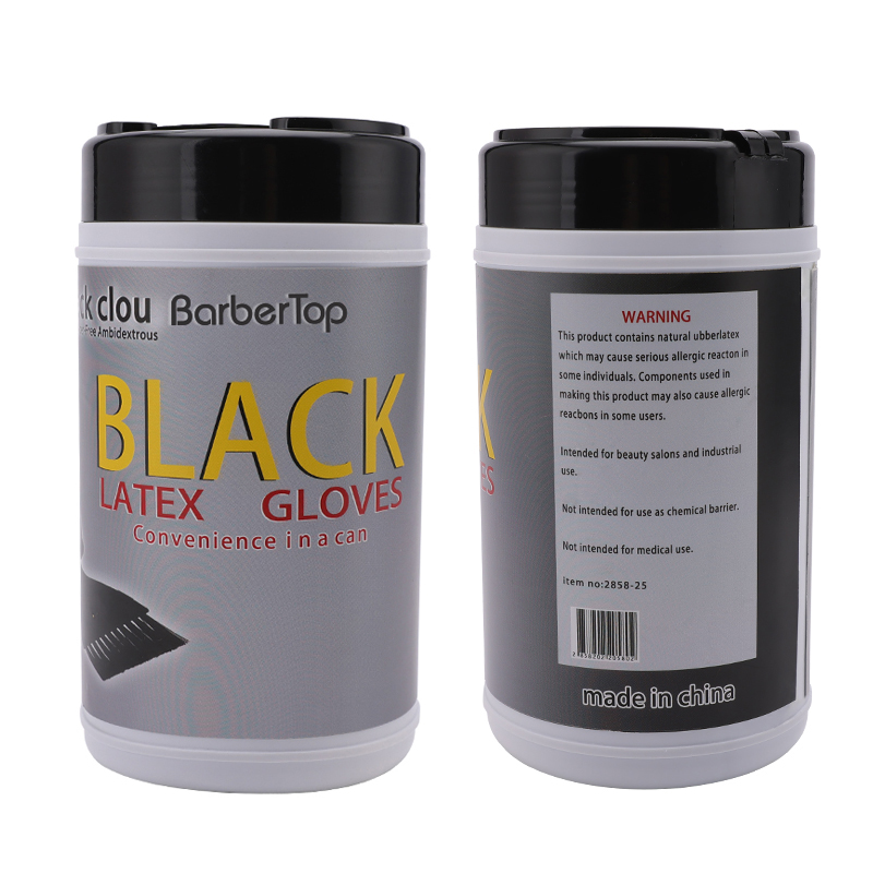 Latex Disposable Glove - Luvas De Cabeleireiro De Látex Descartáveis,