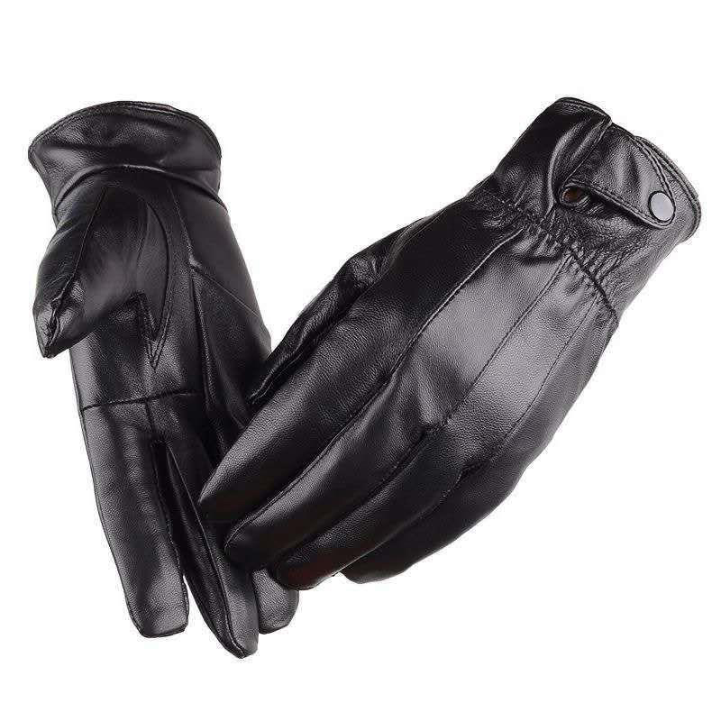 Luvas táticas de couro PU para - Leather Driving Glove avaliação e preço