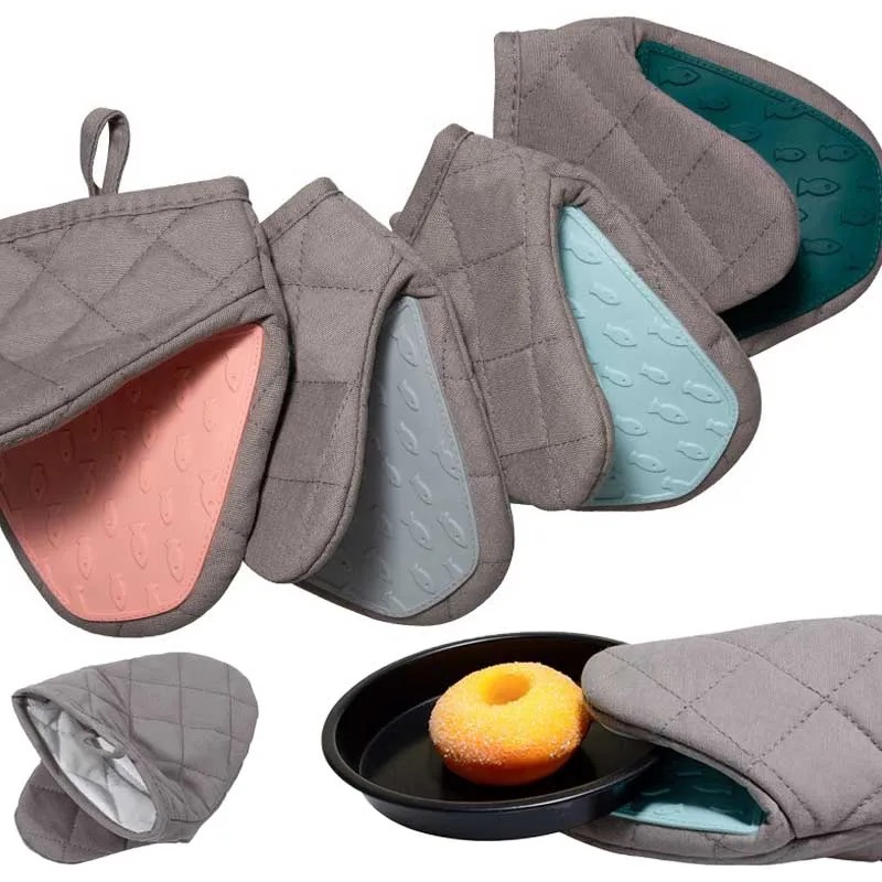 Luvas de Silicone Antiescaldan - Oven Mitt Silicone avaliação e preço