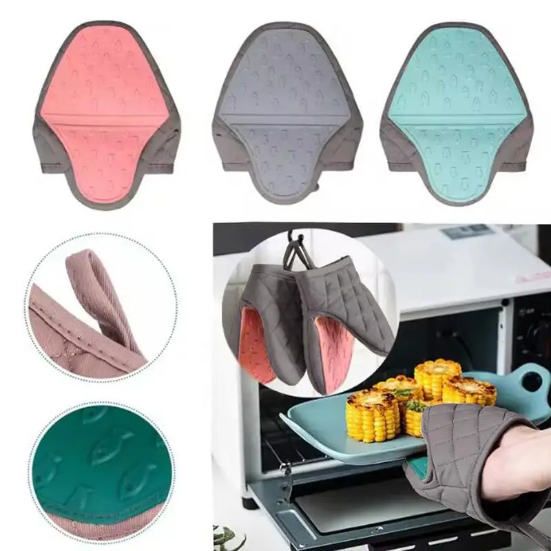 Luvas de Silicone Antiescaldan - Oven Mitt Silicone avaliação e preço