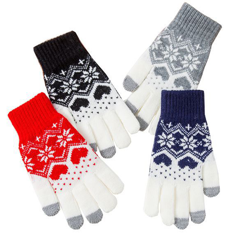 Luvas femininas de malha com t - Magic Touch Glove avaliação e preço