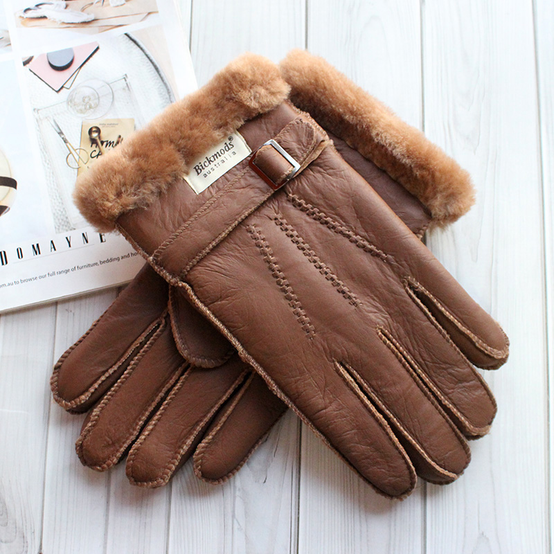 Luvas de pele de carneiro masc - Leather Driving Glove avaliação e preço