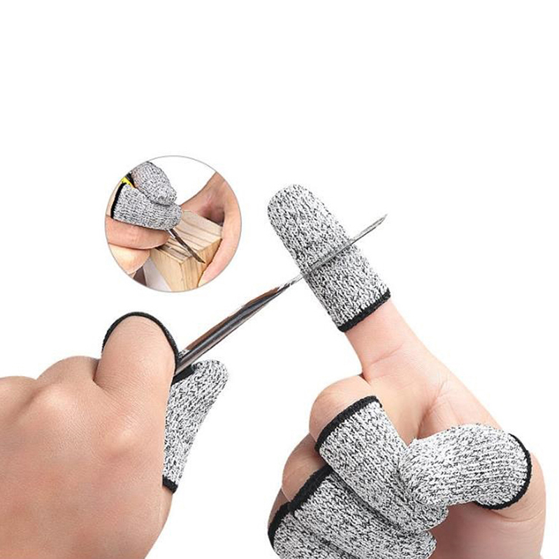 1 par dedo berços corte luvas  - Cut Resistant Glove avaliação e preço