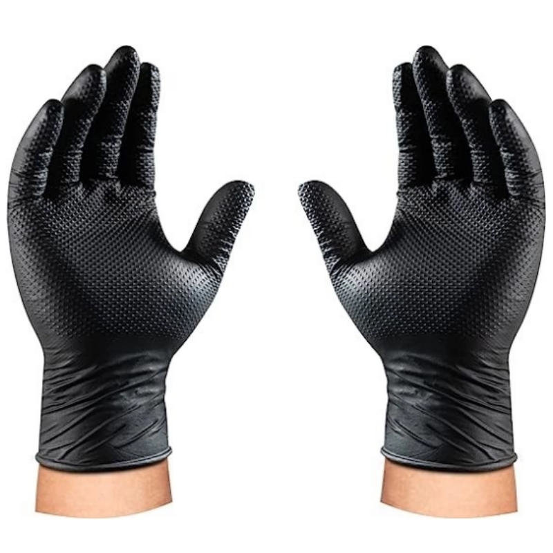 Luvas de Nitrilo Pretas Descar - Nitrile Mechanic Glove avaliação e preço