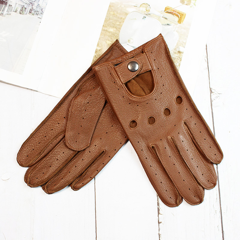 Verão condução luvas de couro  - Leather Driving Glove avaliação e preço