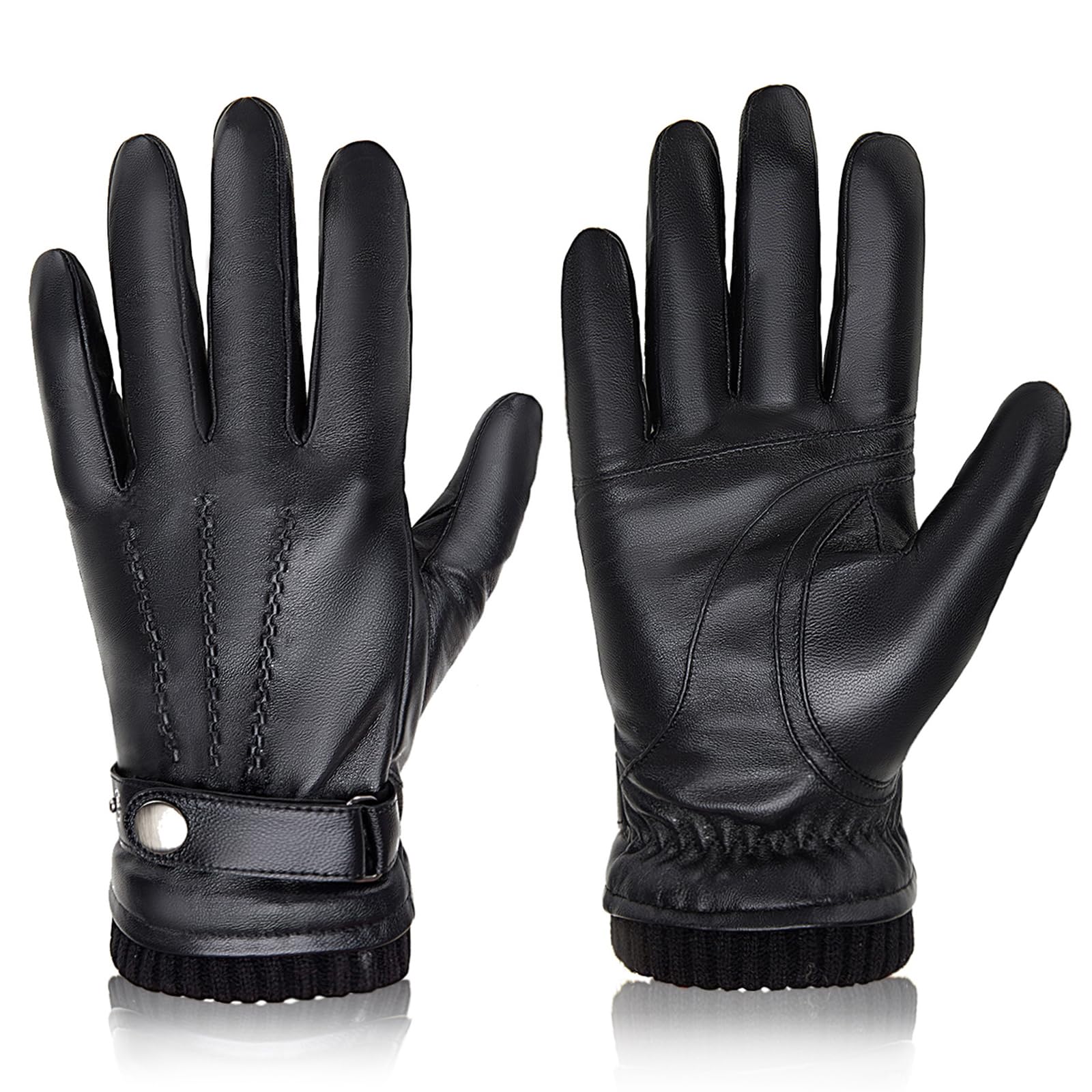 Luvas Masculinas de Couro de C - Leather Driving Glove avaliação e preço