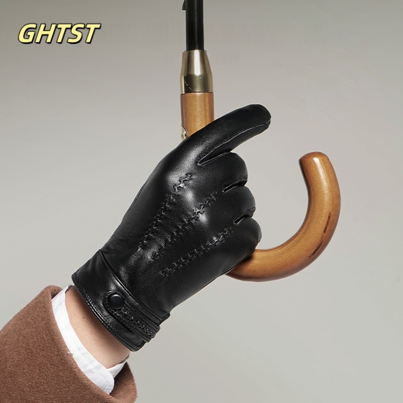 2025 novos homens inverno luva - Leather Driving Glove avaliação e preço