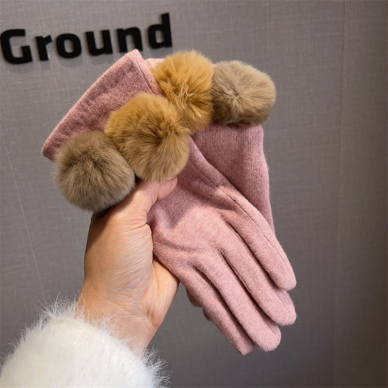 Luvas Femininas de Lã Xadrez c - Wool Glove Lined avaliação e preço