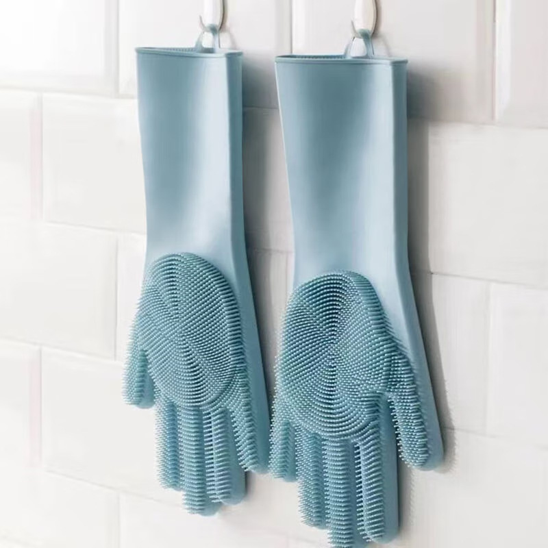 Luvas de Silicone para Lavar L - Dish Glove Rubber avaliação e preço