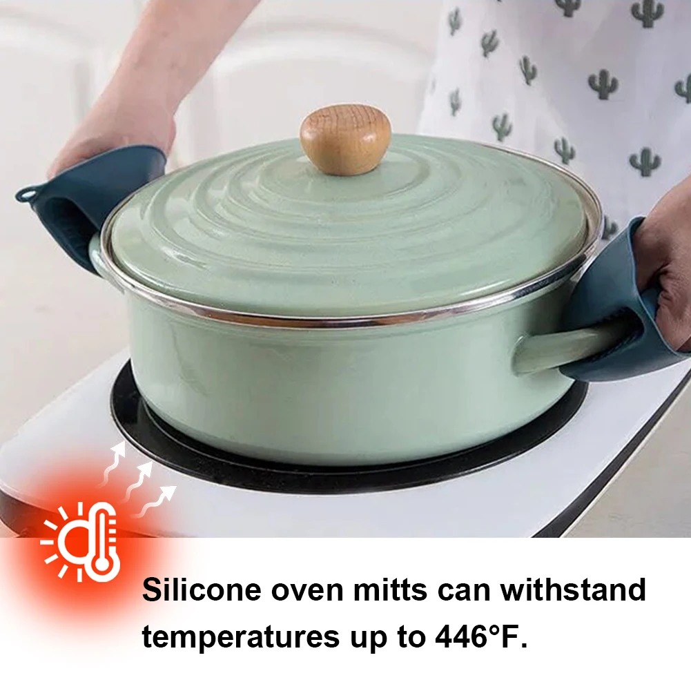 Luvas de Silicone Resistentes  - Oven Mitt Silicone avaliação e preço