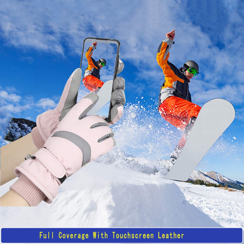 Luvas de Esqui YANBIGUO, Luvas - Ski Glove Waterproof avaliação e preço