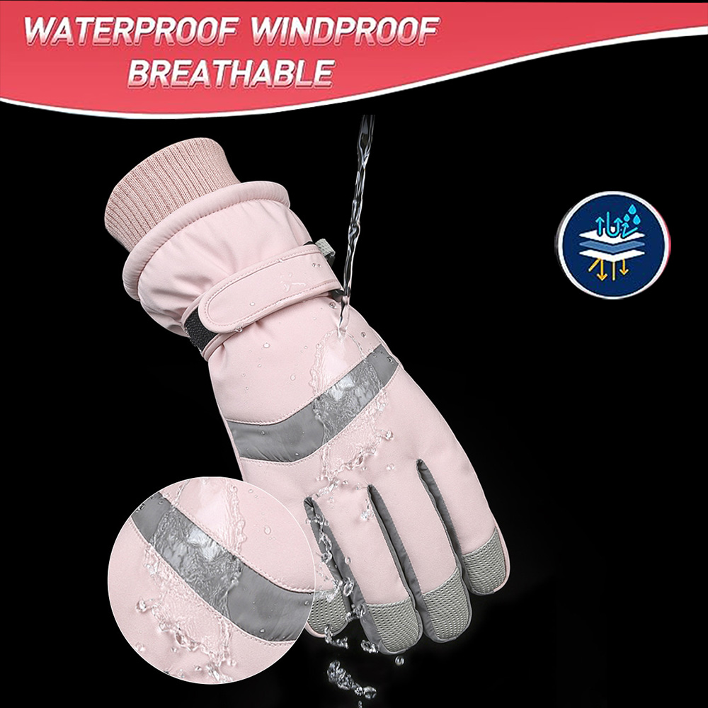 Luvas de Esqui YANBIGUO, Luvas - Ski Glove Waterproof avaliação e preço