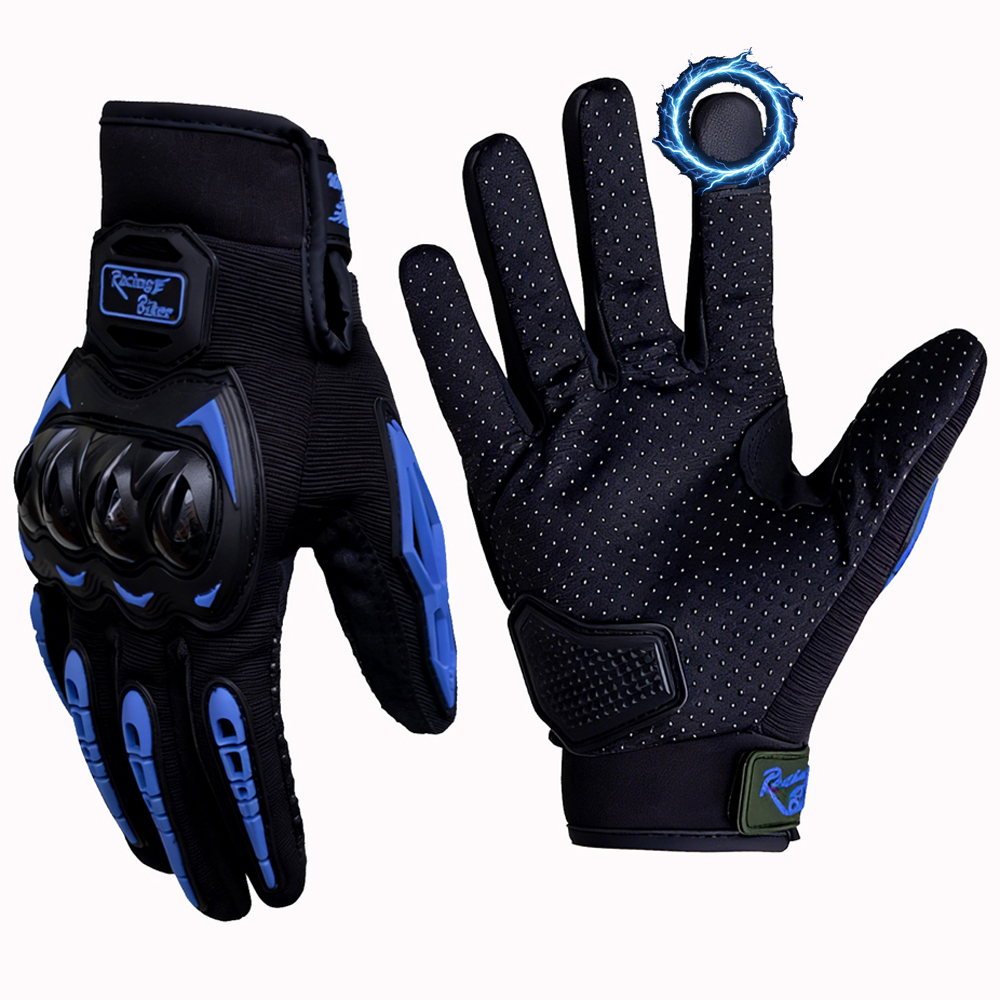 Luvas de Motocicleta Masculina - Motorcycle Glove Knuckle avaliação e preço