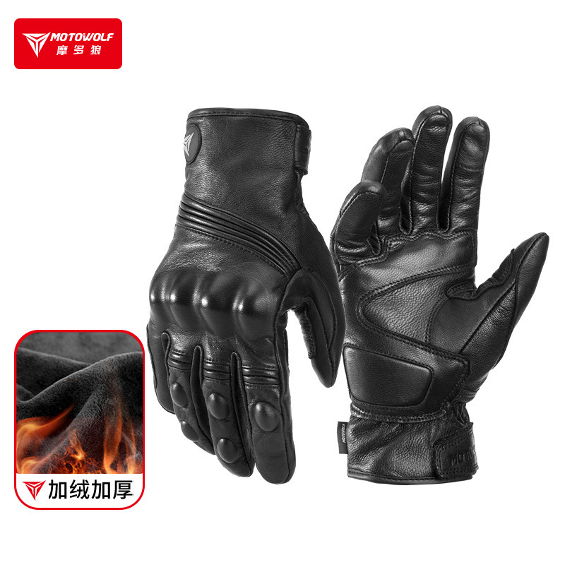 Luvas de inverno para motocicl - Motorcycle Glove Knuckle avaliação e preço