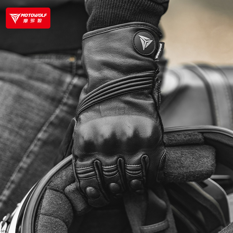 Luvas de inverno para motocicl - Motorcycle Glove Knuckle avaliação e preço