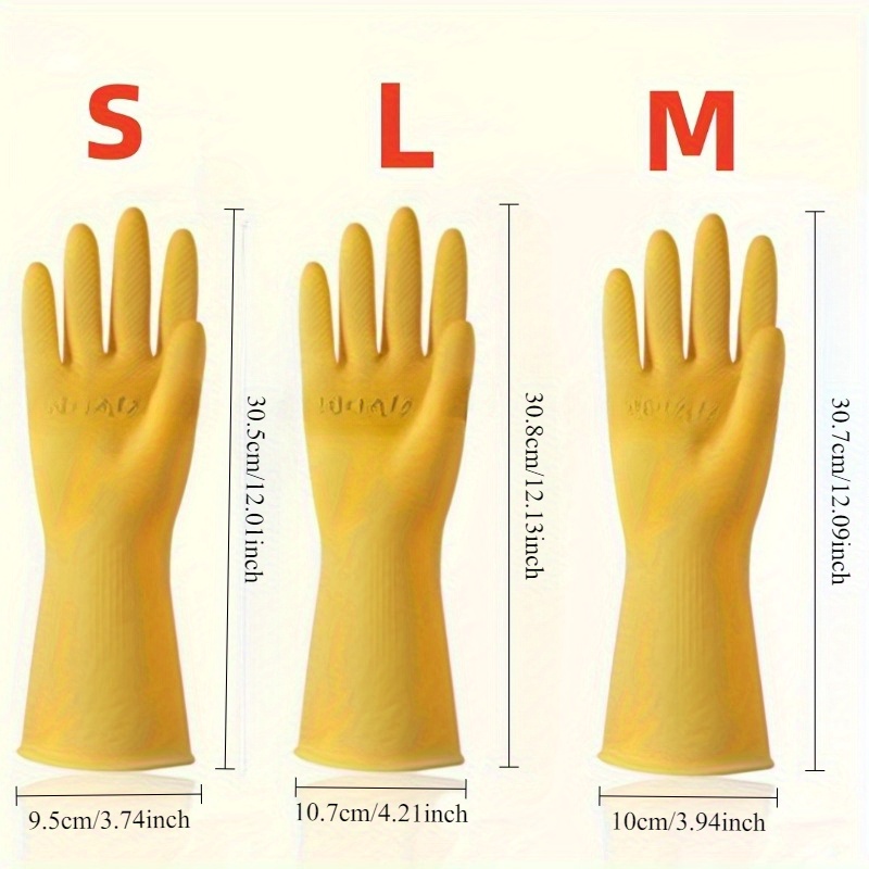 1 Par (2 peças) de Luvas de Bo - Dish Glove Rubber avaliação e preço