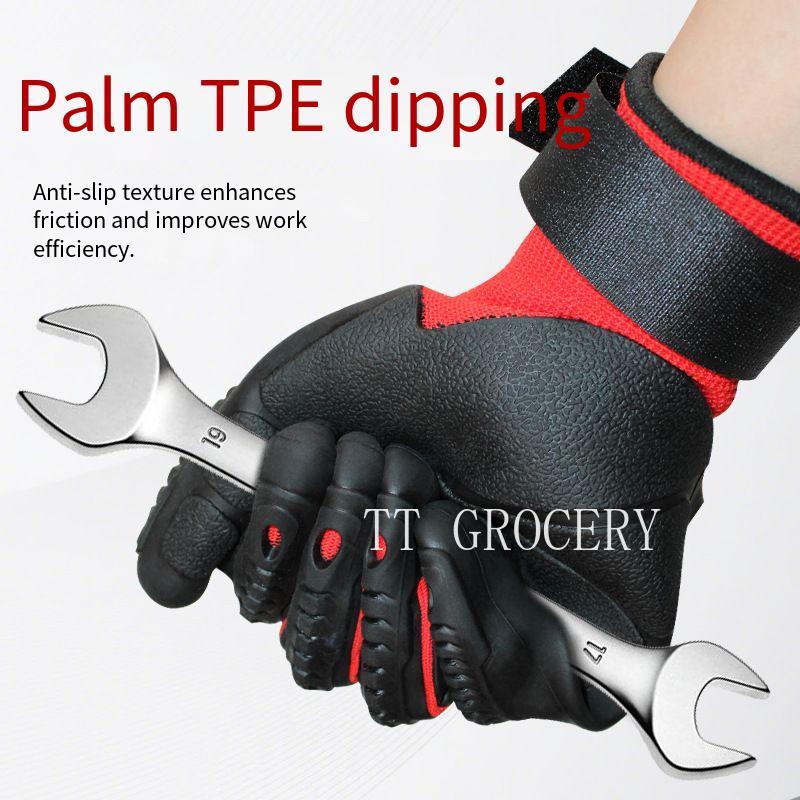 Luvas anti-colisão resistentes - Work Glove Impact avaliação e preço