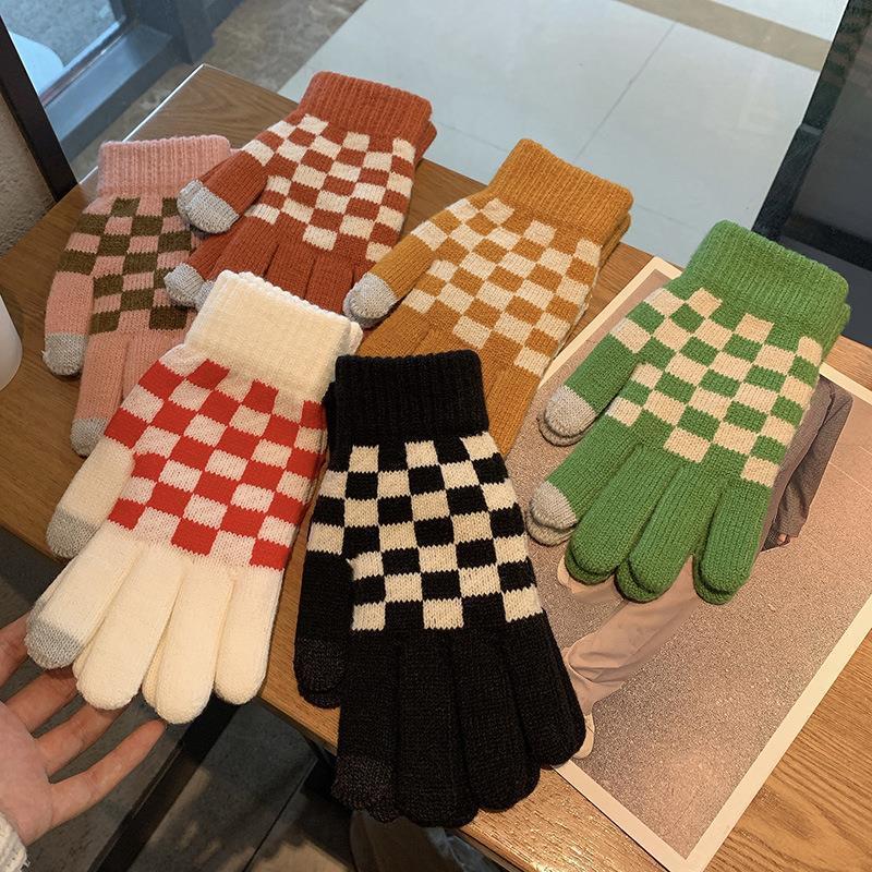 Inverno elástico tricô luvas d - Magic Touch Glove avaliação e preço