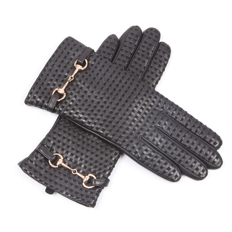 Luvas de couro real femininas  - Wool Glove Lined avaliação e preço