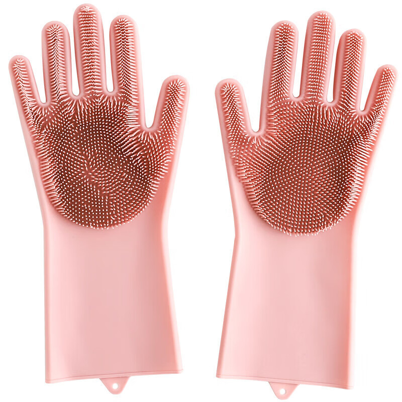 Luvas de Silicone para Lavar L - Rubber Glove Cleaning avaliação e preço