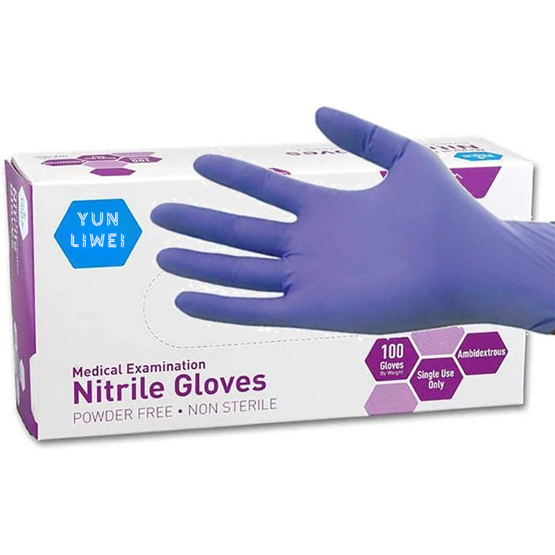 Luvas de Nitrilo Roxas Descart - Exam Glove Nitrile avaliação e preço