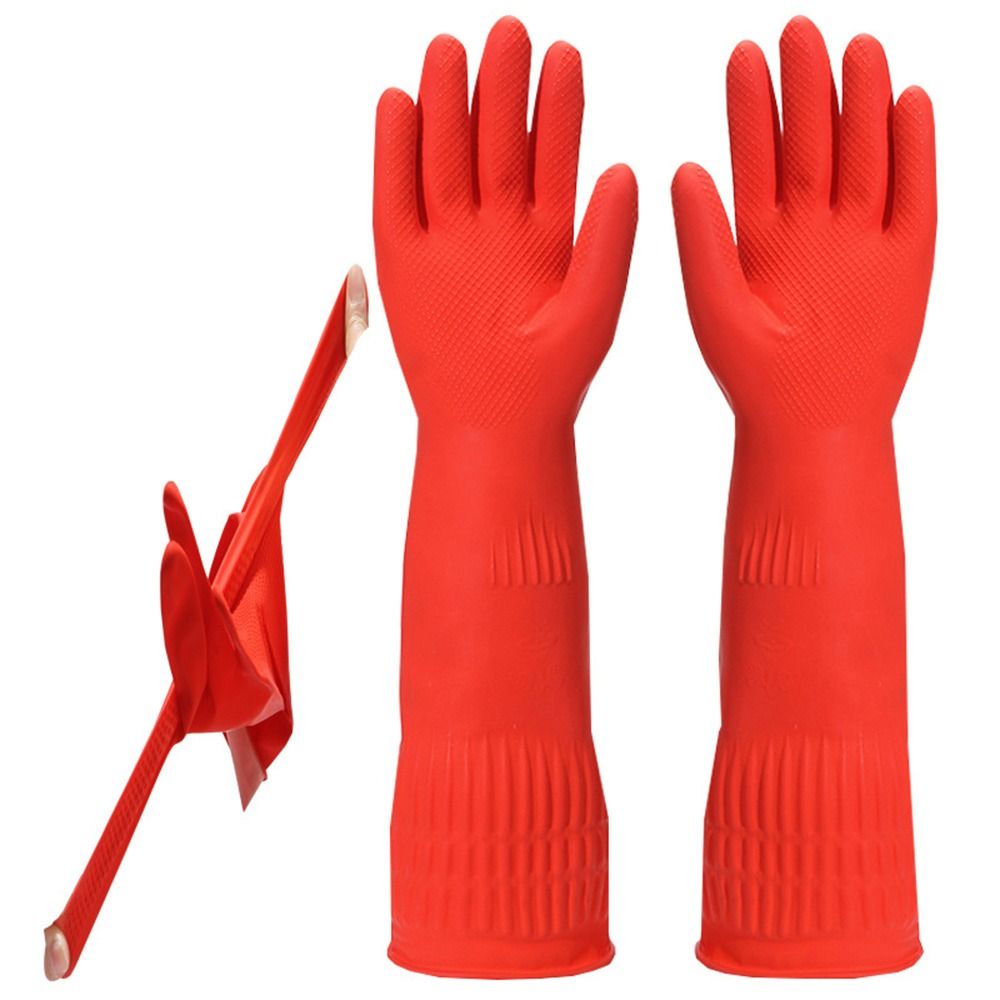 Luvas de borracha resistentes  - Dish Glove Rubber avaliação e preço