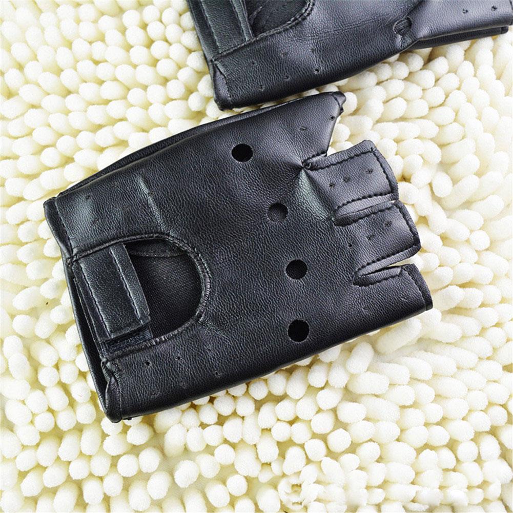 Luvas Unissex Meio Dedo de Cou - Leather Driving Glove avaliação e preço