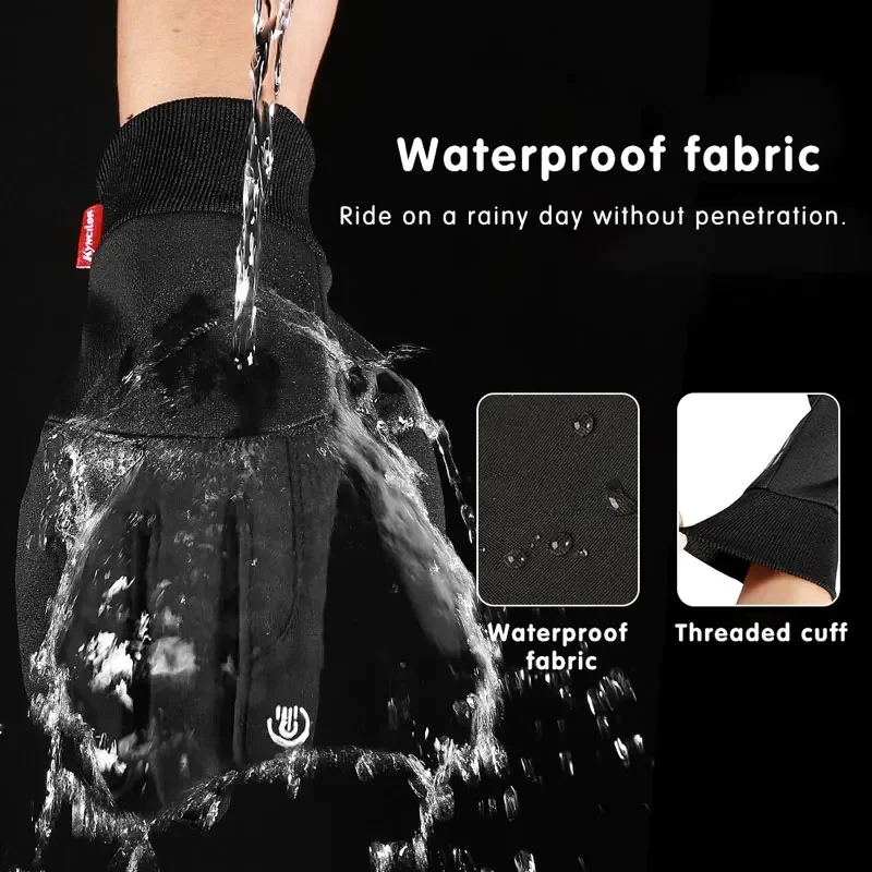 À prova dwaterproof água preto - Ski Glove Waterproof avaliação e preço