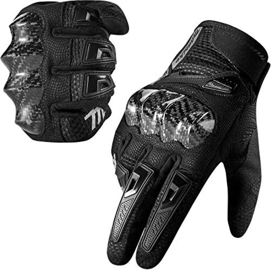 Luvas de Motocicleta com Tela  - Motorcycle Glove Knuckle avaliação e preço