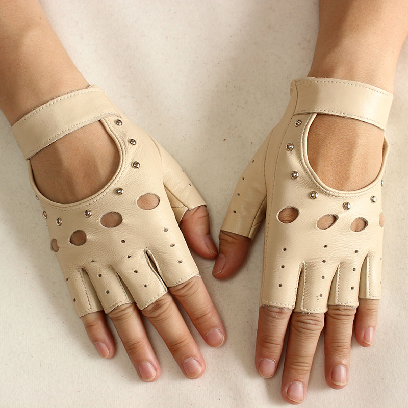 Luvas femininas de couro com m - Leather Driving Glove avaliação e preço