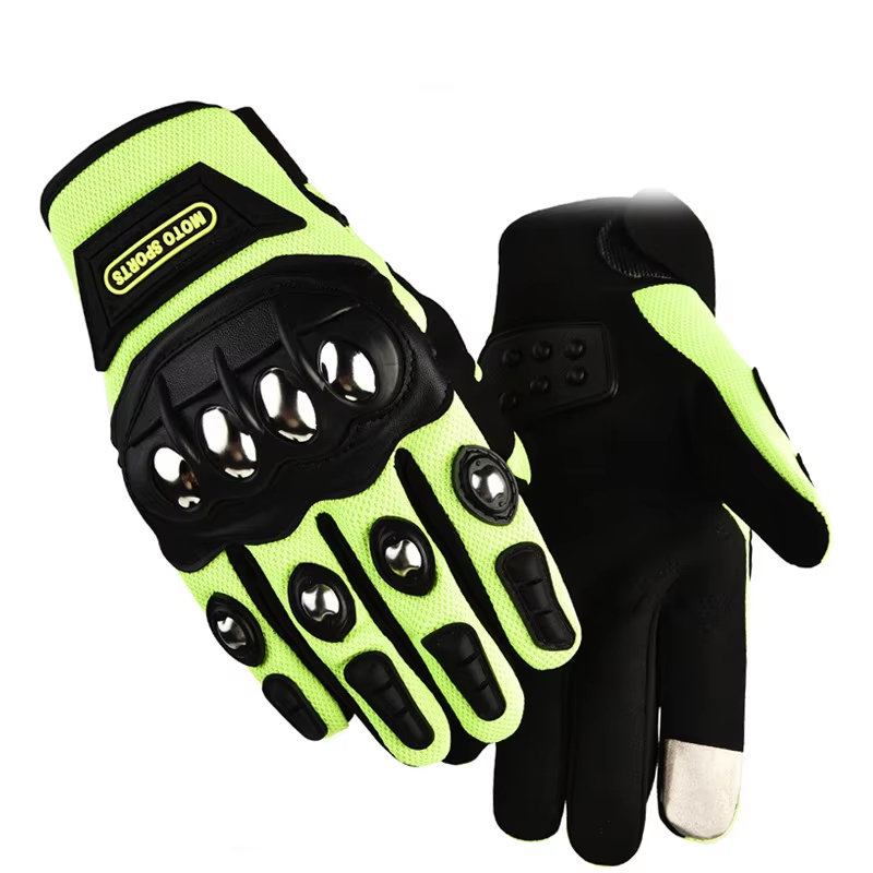 Luvas Táticas de Aço para Segu - Motorcycle Glove Knuckle avaliação e preço