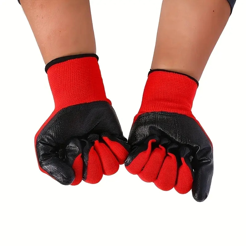 Luvas de segurança revestidas  - Nitrile Mechanic Glove avaliação e preço