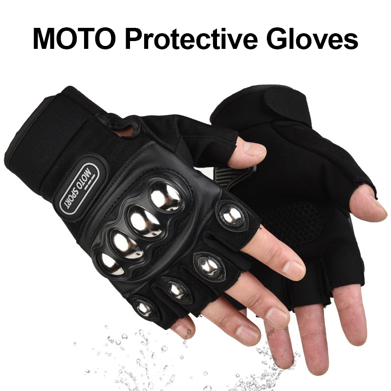 Luvas de Motocicleta Masculina - Motorcycle Glove Knuckle avaliação e preço