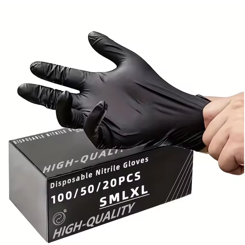 100/50/20 pçs luvas de nitrilo - Nitrile Mechanic Glove avaliação e preço