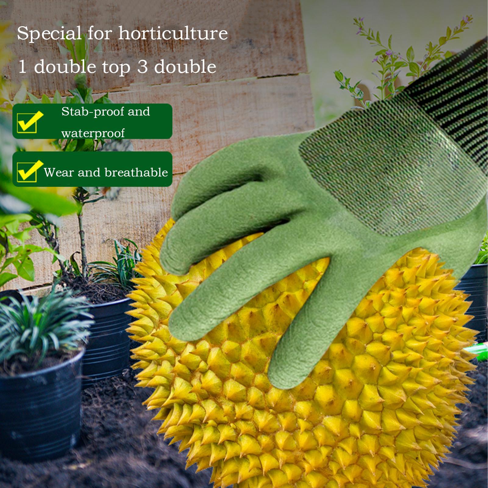 Luvas de Jardinagem em Látex I - Gardening Glove Waterproof avaliação e preço