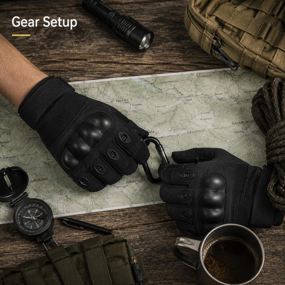 Luvas Táticas Resistentes a Im - Work Glove Impact avaliação e preço