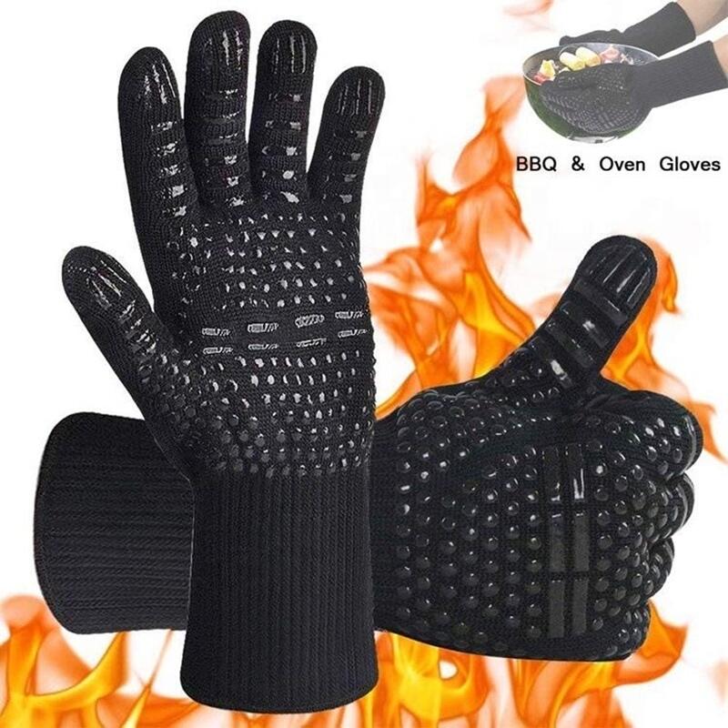 Luvas protetoras resistentes a - Oven Mitt Silicone avaliação e preço
