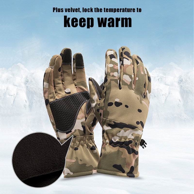 Luvas de Caça Camufladas Tátic - Ski Glove Waterproof avaliação e preço
