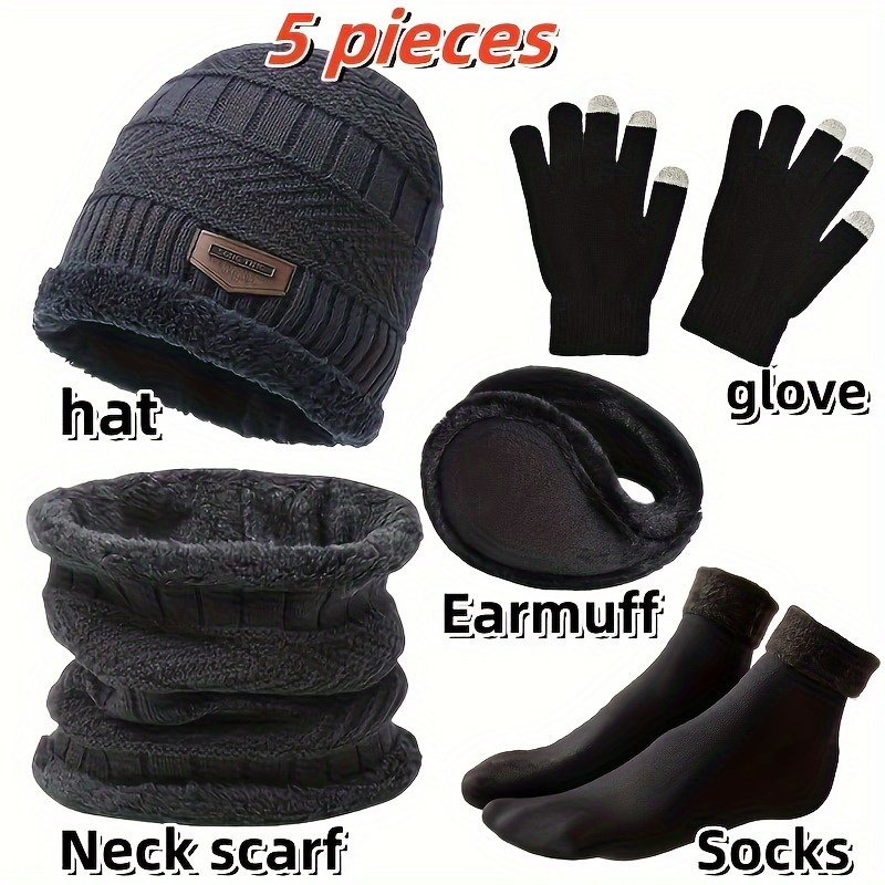 Chapéu de inverno masculino, c - Winter Glove Insulated avaliação e preço