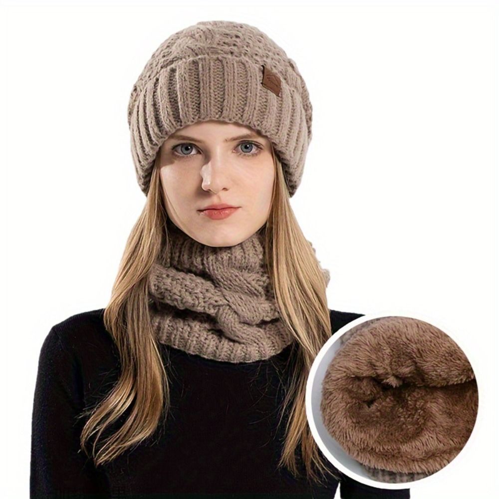 Conjunto de Gorro e Cachecol d - Wool Glove Lined avaliação e preço